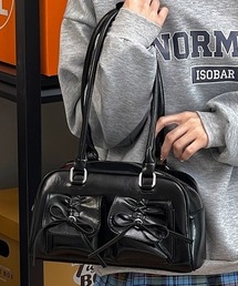 .KOM | A'GEM/9 × .kom 『.KOM/ドットケーオーエム』ショルダーリボンバッグ(ショルダーバッグ)