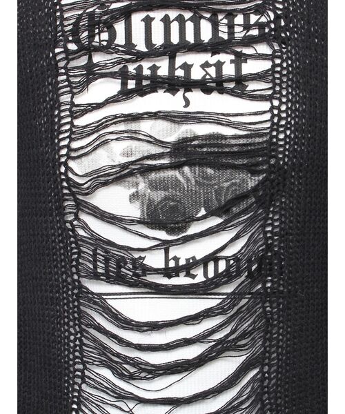 jouetie（ジュエティ）の「オーバークラッシュローゲージニット（ニット/セーター・レディース・ブラック/ピンク/グリーン・MEDIUM）」の15枚目の写真