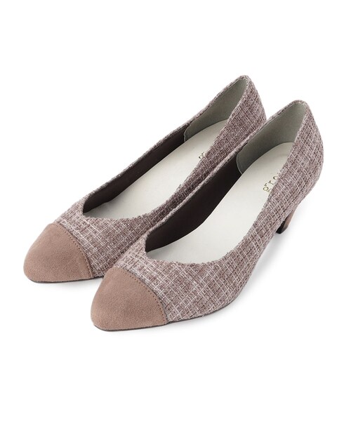 grove(グローブ)の「【人間工学】つつまれフィットパンプス【入卒対応可】(パンプス・レディース・ブラック/ブラウン系その他5/ブラウン系その他/ナチュラル/ブラック系3/ベージュ系その他7/ブラック系6/ブラウン系その他7/ブラック系/ベージュ系・30/25/45/40/35)」の7枚目の写真