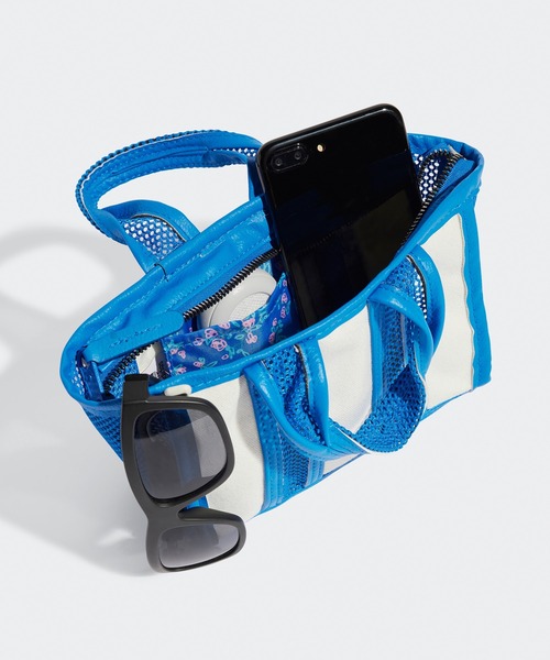 adidas/アディダス × KSENIASCHNAIDER HERI MINI DUFFLE BAG ショルダーバック メッシュ(ハンドバッグ)|adidas(アディダス) adidas/アディダス × KSENIASCHNAIDER HERI MINI DUFFLE BAG ショルダーバック メッシュ(ハンドバッグ)|adidas(アディダス)