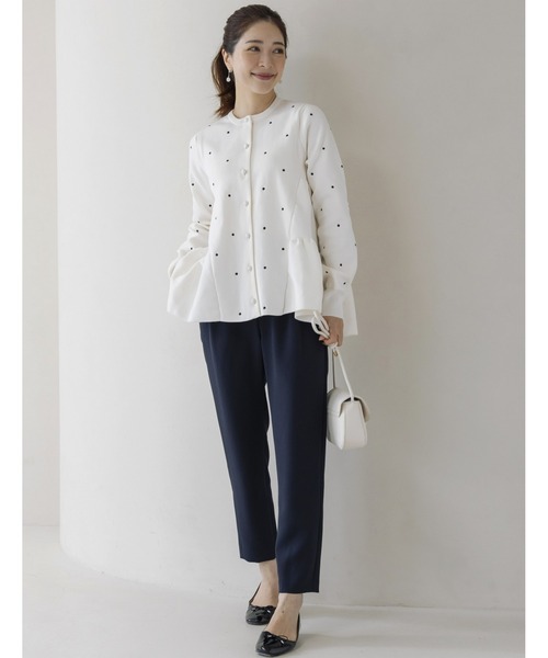 セール】ご自宅でお洗濯可能【SONO/ソーノ】3Dバックティアードニット