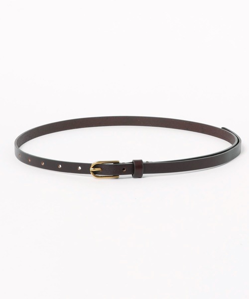 PAR ICI（パーリッシィ）の「ホーク オリジナル牛革細ベルト（ベルト・レディース・ブラック/レッド/ダークブラウン・FREE）」の16枚目の写真