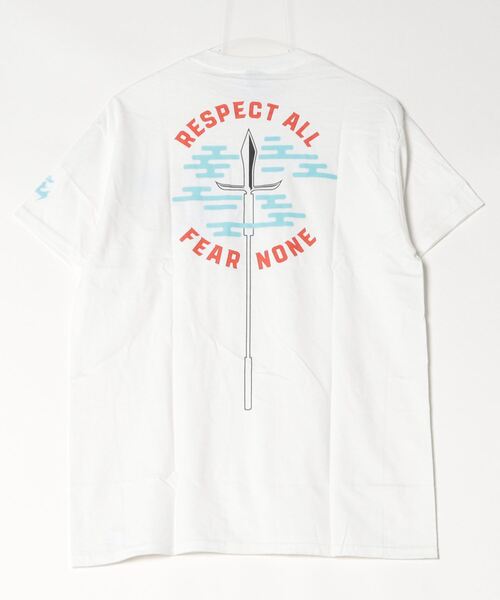 Mag.(マグ)の「【KINJAZ】Graphic T(Tシャツ/カットソー・メンズ・ホワイト/ネイビー・LARGE/MEDIUM)」の5枚目の写真