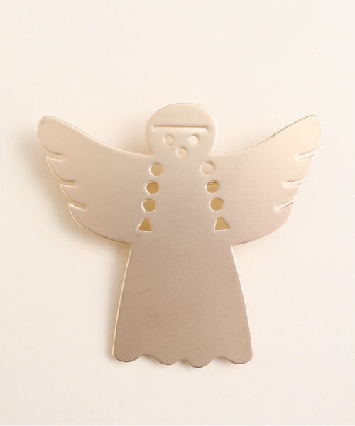 didizizi（ディディジジ）の「おさげエンゼル　オーナメントブローチ（ブローチ/コサージュ・レディース・シルバー/ゴールド・FREE）」の2枚目の写真