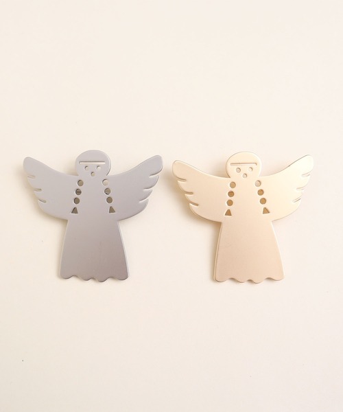 didizizi（ディディジジ）の「おさげエンゼル　オーナメントブローチ（ブローチ/コサージュ・レディース・シルバー/ゴールド・FREE）」の4枚目の写真