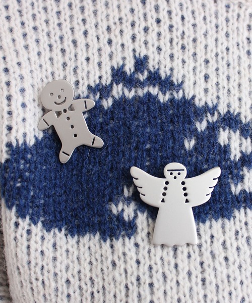 didizizi（ディディジジ）の「おさげエンゼル　オーナメントブローチ（ブローチ/コサージュ・レディース・シルバー/ゴールド・FREE）」の7枚目の写真