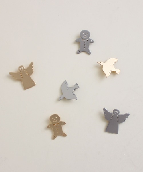 didizizi（ディディジジ）の「おさげエンゼル　オーナメントブローチ（ブローチ/コサージュ・レディース・シルバー/ゴールド・FREE）」の8枚目の写真