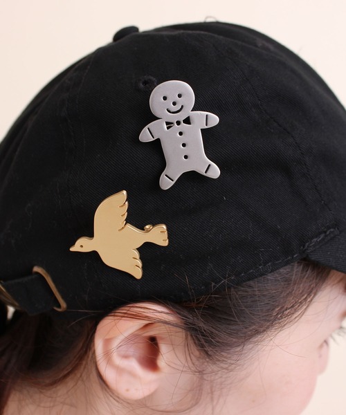 didizizi（ディディジジ）の「おさげエンゼル　オーナメントブローチ（ブローチ/コサージュ・レディース・シルバー/ゴールド・FREE）」の10枚目の写真