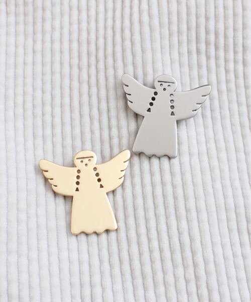didizizi（ディディジジ）の「おさげエンゼル　オーナメントブローチ（ブローチ/コサージュ・レディース・シルバー/ゴールド・FREE）」の12枚目の写真
