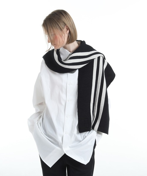 Y-3 ワイスリー　マフラー Y-3 STRP SCARF（マフラー）｜Y-3（ワイスリー）のファッション