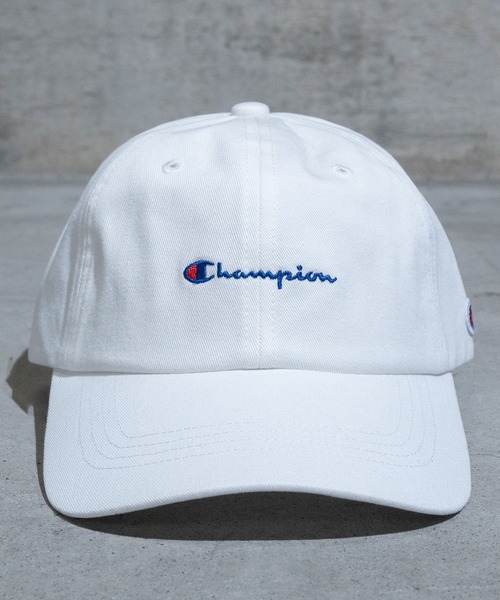 Champion(チャンピオン)の「【k】〔Champion/チャンピオン〕ベーシックロゴ ツイルキャップ(キャップ・キッズ・ブラック/オフホワイト/ネイビー/ベージュ/ミント・FREE)」の7枚目の写真