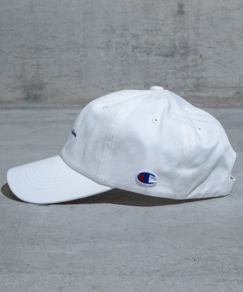 Champion(チャンピオン)の「【k】〔Champion/チャンピオン〕ベーシックロゴ ツイルキャップ(キャップ・キッズ・ブラック/オフホワイト/ネイビー/ベージュ/ミント・FREE)」の9枚目の写真