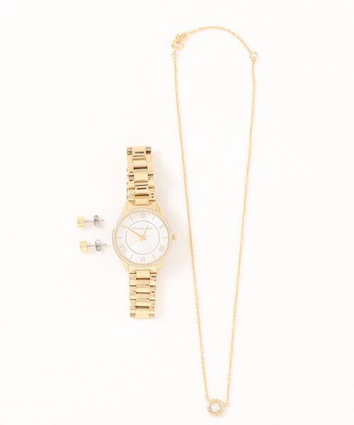 MICHAEL KORS(マイケルコース)の「マイケル・コース 腕時計 レディース アナログ ステンレス MK4849SET(アナログ腕時計・レディース・GOLD・FREE)」の12枚目の写真