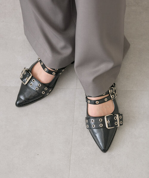 w closet（ダブルクローゼット）の「ポインテッドトゥパンプス（パンプス・レディース・シルバー系その他/レッド/ブラック・LARGE/MEDIUM）」の4枚目の写真