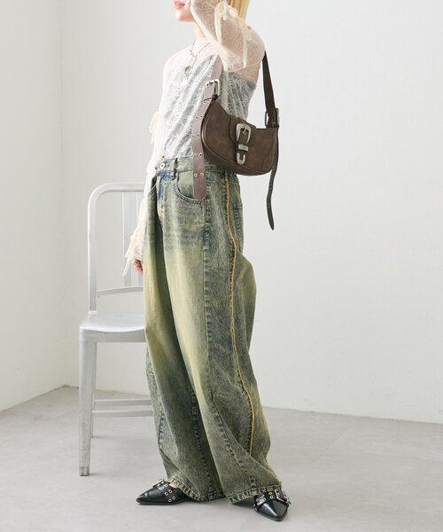 w closet（ダブルクローゼット）の「ポインテッドトゥパンプス（パンプス・レディース・シルバー系その他/レッド/ブラック・LARGE/MEDIUM）」の7枚目の写真