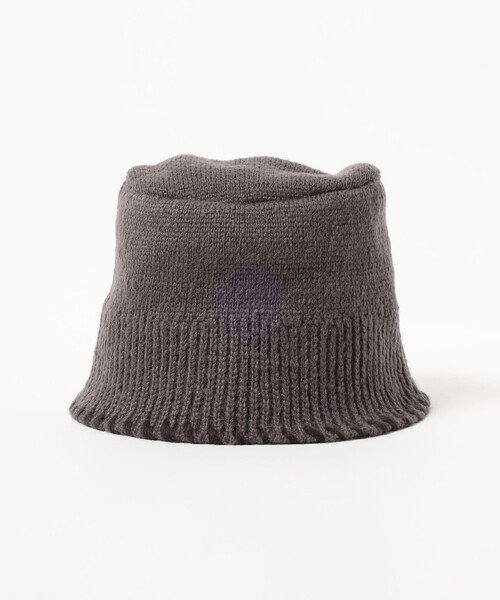 BEAMS HEART（ビームスハート）の「ステッチ バケットハット（ハット・メンズ・グレー/ブラック・ONE SIZE）」の4枚目の写真