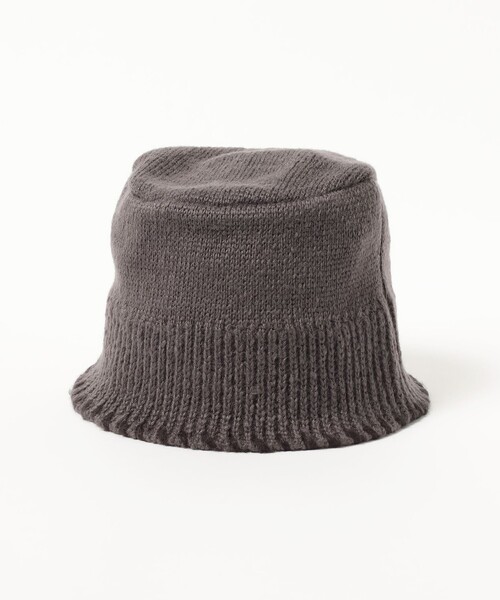 BEAMS HEART（ビームスハート）の「ステッチ バケットハット（ハット・メンズ・グレー/ブラック・ONE SIZE）」の5枚目の写真