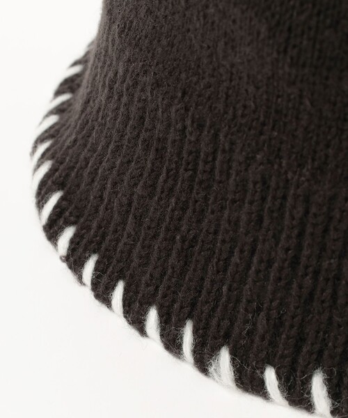 BEAMS HEART（ビームスハート）の「ステッチ バケットハット（ハット・メンズ・グレー/ブラック・ONE SIZE）」の9枚目の写真