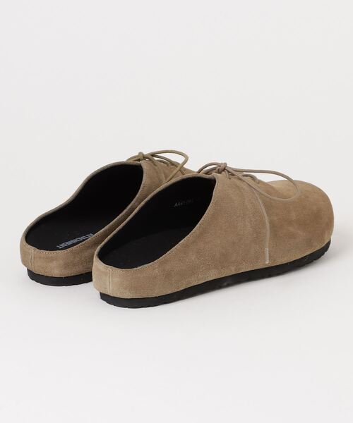 ATTACHMENT(アタッチメント)の「カウレザースエード サンダル / COW LEATHER SUEDE SANDALS(スリッポン・メンズ・ベージュ・43/42/41)」の17枚目の写真