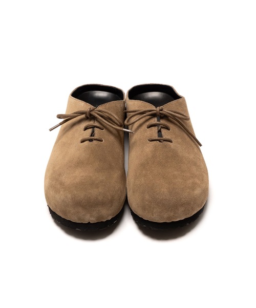 ATTACHMENT(アタッチメント)の「カウレザースエード サンダル / COW LEATHER SUEDE SANDALS(スリッポン・メンズ・ベージュ・43/42/41)」の14枚目の写真