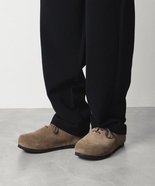 ATTACHMENT(アタッチメント)の「カウレザースエード サンダル / COW LEATHER SUEDE SANDALS(スリッポン・メンズ・ベージュ・43/42/41)」の4枚目の写真