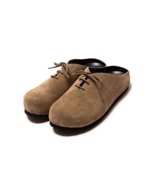 ATTACHMENT(アタッチメント)の「カウレザースエード サンダル / COW LEATHER SUEDE SANDALS(スリッポン・メンズ・ベージュ・43/42/41)」の7枚目の写真