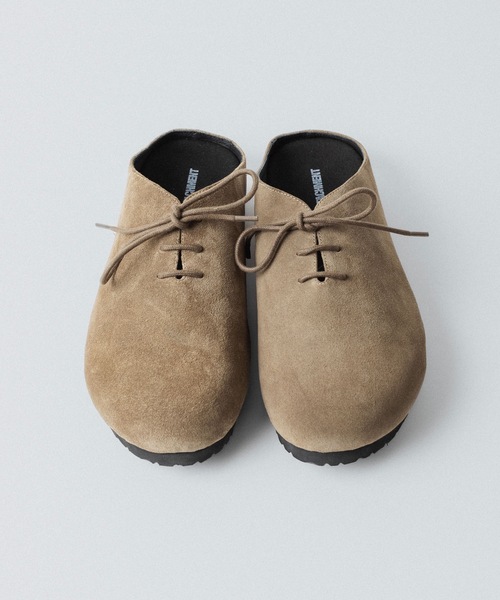 ATTACHMENT(アタッチメント)の「カウレザースエード サンダル / COW LEATHER SUEDE SANDALS(スリッポン・メンズ・ベージュ・43/42/41)」の22枚目の写真