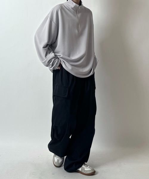 美品 21aw kolor ダンボール ニット ドッキング スウェット シャツ kolor 21aw ダンボールスウェット