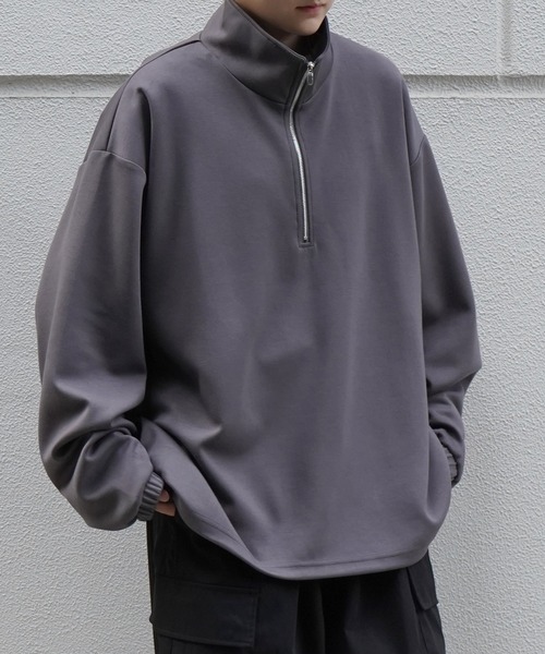 PLST - セオリーTheoryPLSET♪とろみ袖ボリュームバックジッププルオーバー♪ 917517054.jpg?1589475490