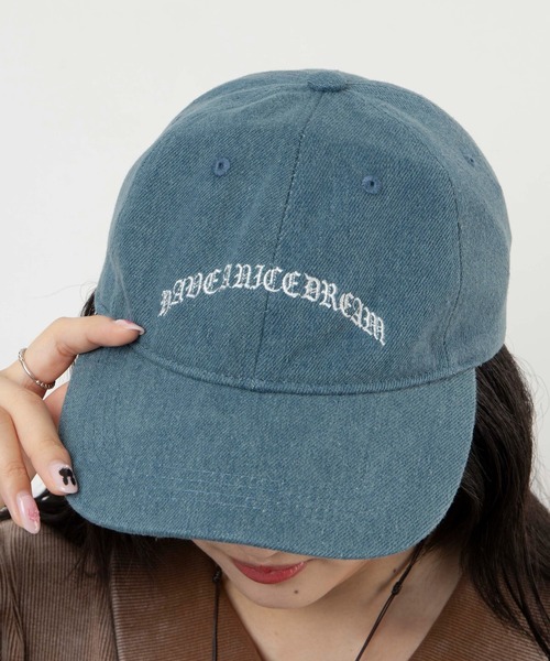 WEGO（ウィゴー）の「WEGO/オールドイングリッシュロゴキャップ（キャップ・レディース・ブラック系2/コバルトブルー・FREE）」の12枚目の写真