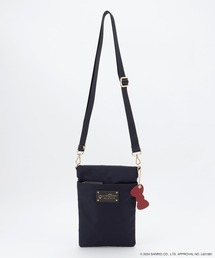 【LA BAGAGERIE×HELLO KITTY】リボンチャーム付き スクエアポシェット
