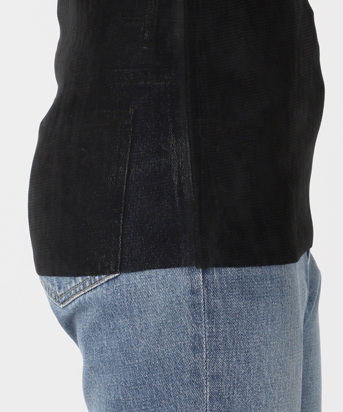 plage（プラージュ）の「《追加》Flocky Mesh ロンT（Tシャツ/カットソー・レディース・ブラック/ベージュ/ホワイト・FREE）」の14枚目の写真