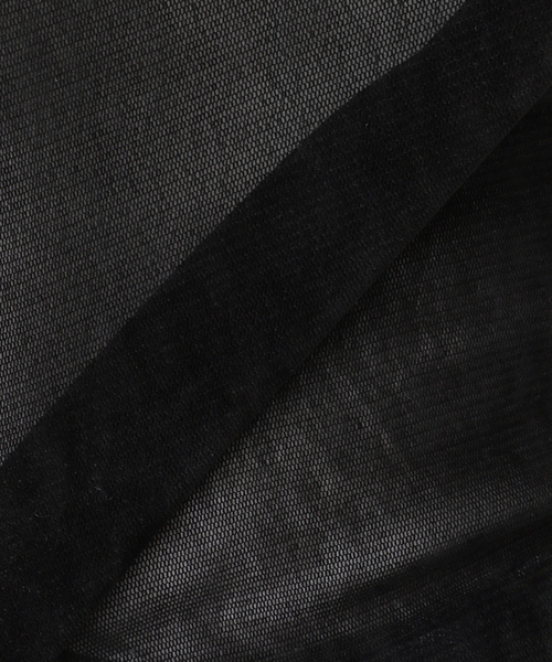 plage（プラージュ）の「《追加》Flocky Mesh ロンT（Tシャツ/カットソー・レディース・ブラック/ベージュ/ホワイト・FREE）」の16枚目の写真