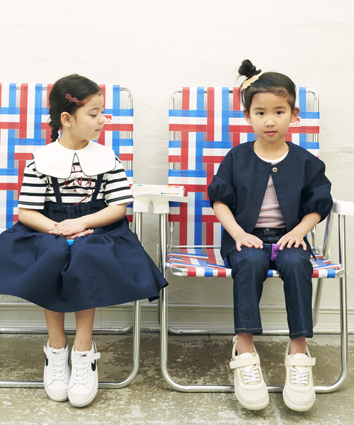 IENA ENFANT（イエナアンファン）の「《追加》【IFMExIENA ENFANT】Bon Chic スニーカー JUNIOR(19.5cm-22.5cm)（スニーカー・キッズ・グレー/ベージュ・21/20/19/22）」の12枚目の写真