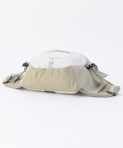 SALOMON 2トーンボディバッグVINTAGE サロモン ベージュxオリーブ SALOMON 2トーンボディバッグVINTAGE サロモン ベージュxオリーブ