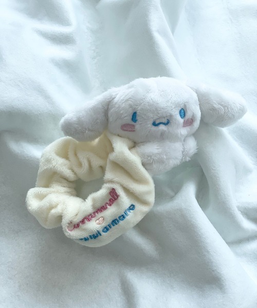 repipi armario（レピピ アルマリオ）の「【シナモロール/ハンギョドン】ヌイシュシュ（シュシュ・キッズ・ホワイト/その他2・FREE）」の6枚目の写真