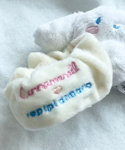 repipi armario（レピピ アルマリオ）の「【シナモロール/ハンギョドン】ヌイシュシュ（シュシュ・キッズ・ホワイト/その他2・FREE）」の13枚目の写真