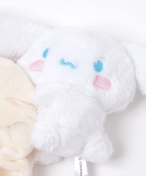 repipi armario（レピピ アルマリオ）の「【シナモロール/ハンギョドン】ヌイシュシュ（シュシュ・キッズ・ホワイト/その他2・FREE）」の4枚目の写真