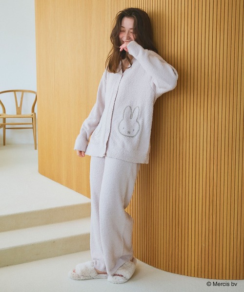 セール】【miffy/ミッフィー】もこもこルームウェアカーディガン（上下