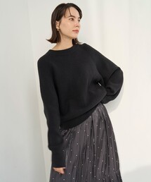 ふわふわニット 2WAYクルーカーディガン