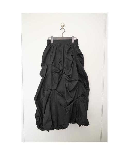 r.（アールドット）の「タックバルーンスカート（スカート・レディース・ブラック/オフホワイト/ブルー・FREE）」の15枚目の写真