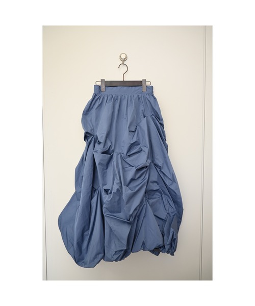 r.（アールドット）の「タックバルーンスカート（スカート・レディース・ブラック/オフホワイト/ブルー・FREE）」の16枚目の写真