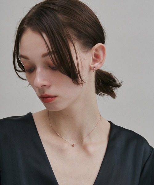 ciite' surgical stainless（シーテサージカルステンレス）の「【 金属アレルギー対応 】 ミニモチーフネックレス サージカルステンレス（ネックレス・レディース・ゴールド/シルバー/ピンクゴールド・FREE）」の3枚目の写真