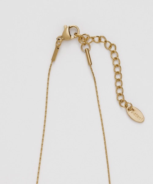 ciite' surgical stainless（シーテサージカルステンレス）の「【 金属アレルギー対応 】 ミニモチーフネックレス サージカルステンレス（ネックレス・レディース・ゴールド/シルバー/ピンクゴールド・FREE）」の11枚目の写真