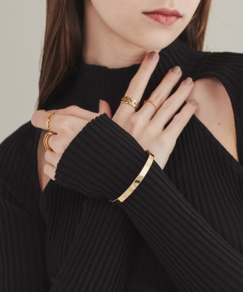 ciite' surgical stainless（シーテサージカルステンレス）の「【 金属アレルギー対応 】 シンプルバングル / ブレスレット  サージカルステンレス（バングル/リストバンド・レディース・ゴールド/シルバー・FREE）」の21枚目の写真
