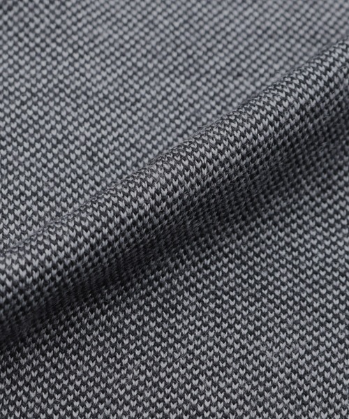 Pitta Re:)（ピッタリ）の「バースアイニットジレ（ベスト・メンズ・グレー/ネイビー・M/L/XL/LL）」の6枚目の写真