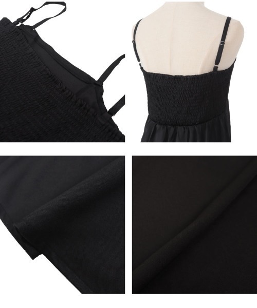 KOBE LETTUCE（コウベレタス）の「2点セット オケージョンワンピース×シアーブラウス（ワンピース・レディース・ピンク系/ブルーグレー/ブラック・M）」の13枚目の写真