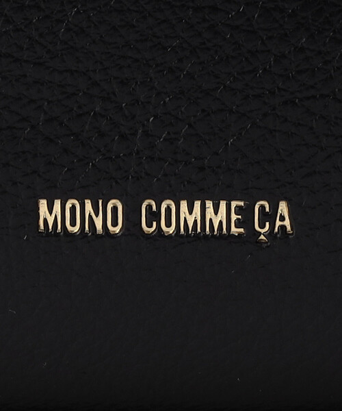 MONO　COMME CA（モノコムサ）の「オケージョン ミニボストン（ボストンバッグ・レディース・ブラック/グレイッシュベージュ・FREE）」の19枚目の写真