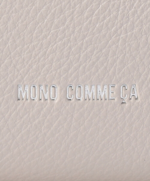 MONO　COMME CA（モノコムサ）の「オケージョン ミニボストン（ボストンバッグ・レディース・ブラック/グレイッシュベージュ・FREE）」の20枚目の写真