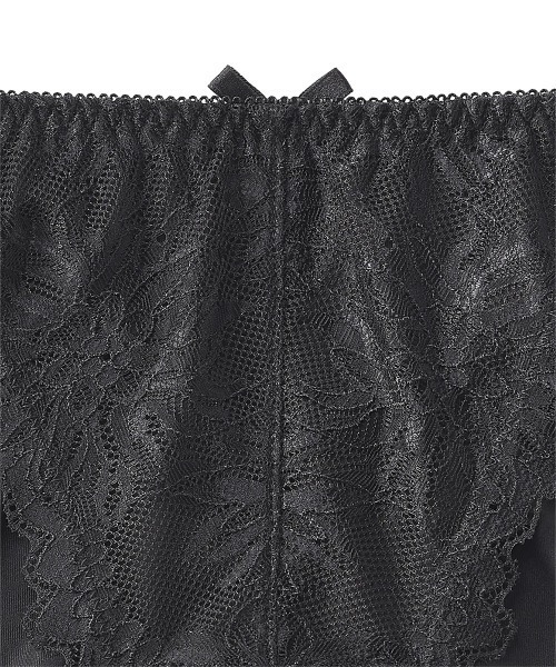 aimerfeel（エメフィール）の「【ブラショーツセット】レースアップ ノンワイヤー 超盛ブラ(R) ブラジャー&ショーツ（ブラ&ショーツ・レディース・ブラック/ボルドー/ダークグリーン系/ホワイト系その他/ピンクベージュ/オフホワイト・B65/C65/D65/E65/B70/C70/D70/E70/C75/D75/E75/B75）」の17枚目の写真